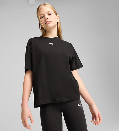 Puma T-shirt - Ess Boxy - Black Puma T-shirt - Ess Boxy - Black