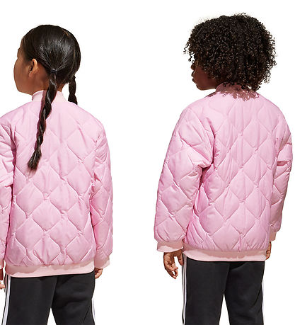 adidas Performance Dynejakke - LK LT PAD JKT- Trupnk/Sort