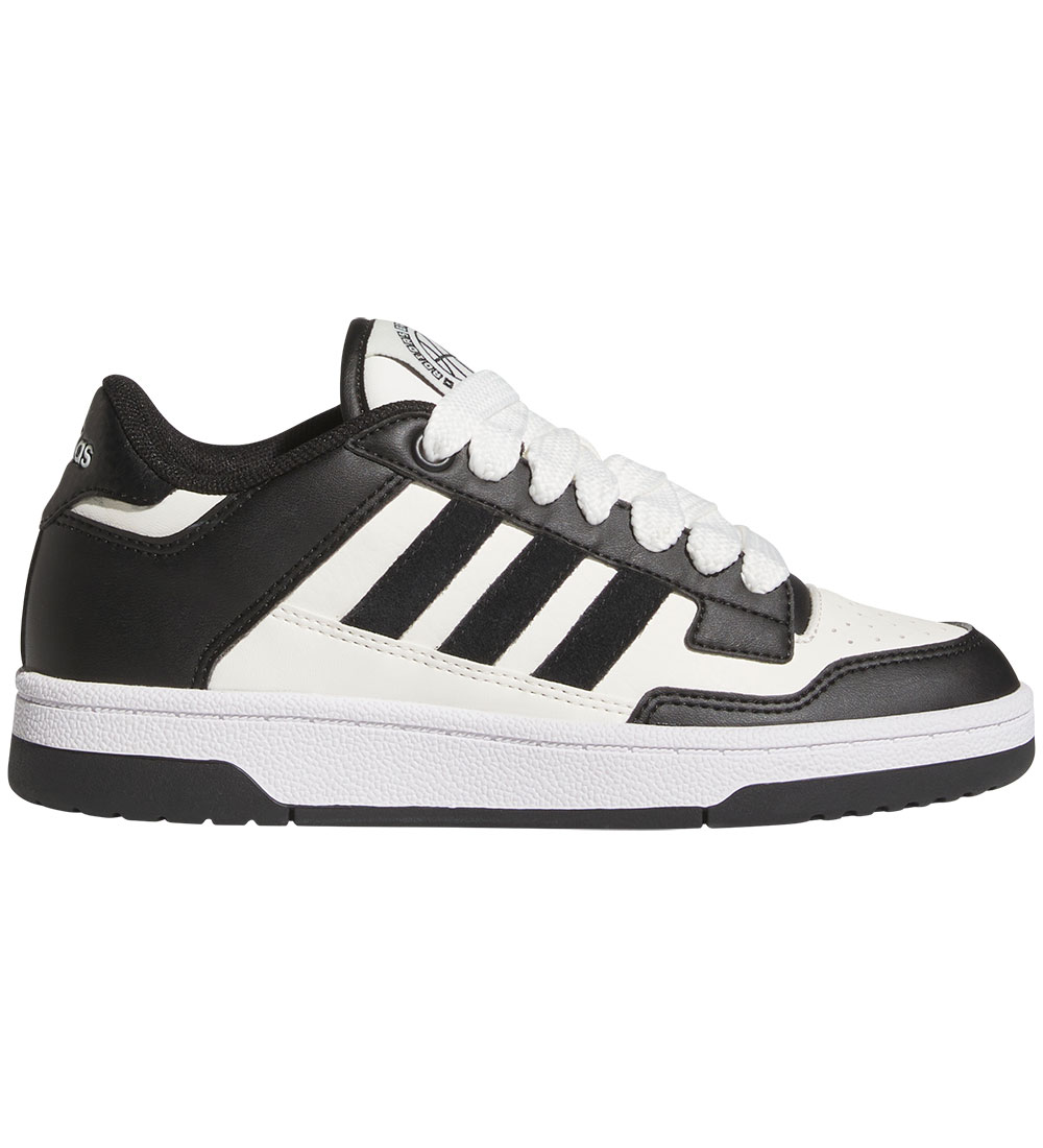 adidas Performance Schuhe - Rapid Court Low J - Schwarz/Weiß/Ftw - adidas Performance - 36 2/3 - Schuhe