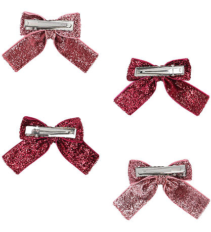 Konges Sløjd Hårclips - 4-pak - Pink Mix Konges Sløjd Hårclips - 4-pak - Pink Mix