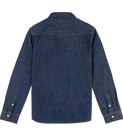 Lee Skjorte - Denim - Western - Mid Wash