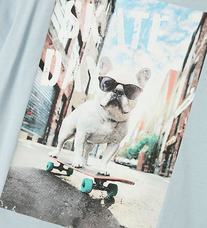 Name It T-shirt - NkmVoto - Celestial Blue/Skate Day