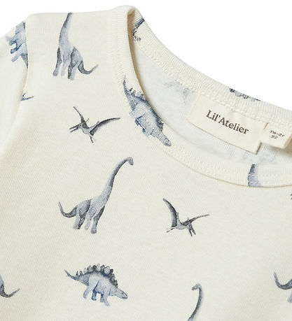 Lill Atelier Bluse - Turtledove/Dino