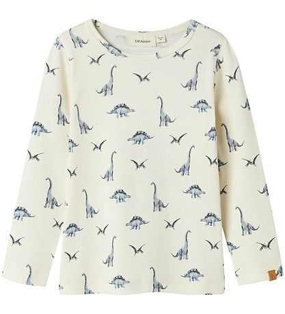 Lill Atelier Bluse - Turtledove/Dino