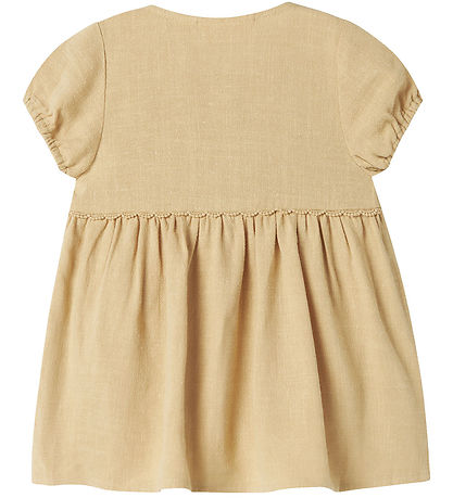 Lil Atelier Kjolebody k/æ - NbfDamla - Viskose/Hør - Taos Taupe