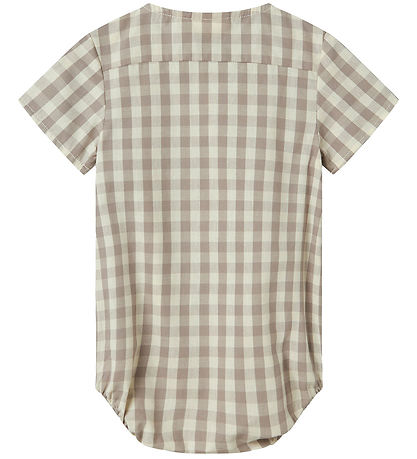 Lil Atelier Skjortebody k/æ - NbmDidrik - Vapor Blue Lil Atelier Skjortebody k/æ - NbmDidrik - Vapor Blue