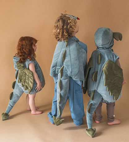 That's Mine Udklædning - Steven Dragekostume - Deep Lichen Green