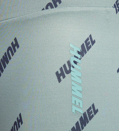 Hummel Leggings - hmlSilje Tights - Iceberg Green Hummel Leggings - hmlSilje Tights - Iceberg Green