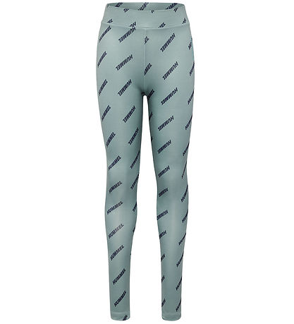 Hummel Leggings - hmlSilje Tights - Iceberg Green Hummel Leggings - hmlSilje Tights - Iceberg Green