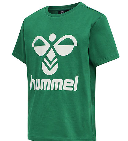 Hummel T-shirt - hmlTres - Pepper Green Hummel T-shirt - hmlTres - Pepper Green