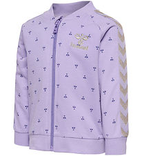 Hummel Cardigan - hmlBeesy Zip Jacket - Lavender Hummel Cardigan - hmlBeesy Zip Jacket - Lavender