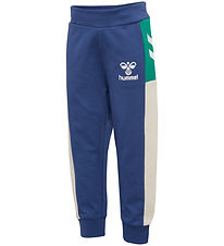 Hummel Sweatpants - hmlSkylan Ajust Waist Pants - True Navy Hummel Sweatpants - hmlSkylan Ajust Waist Pants - True Navy