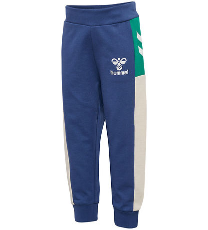 Hummel Sweatpants - hmlSkylan Ajust Waist Pants - True Navy