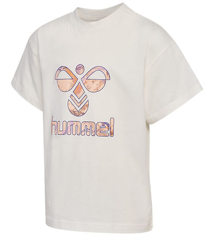 Hummel T-shirt - hmlSwirly - Marsmallow