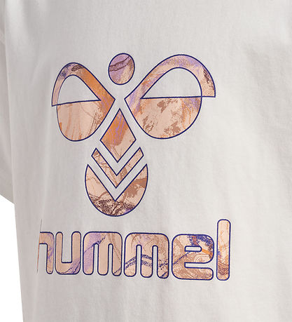 Hummel T-shirt - hmlSwirly - Marsmallow Hummel T-shirt - hmlSwirly - Marsmallow