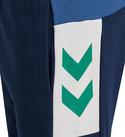 Hummel Sweatpants - hmlKimo Adjust Waist - Black Iris Hummel Sweatpants - hmlKimo Adjust Waist - Black Iris