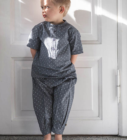 That's Mine Bukser - Robbie - Brilliant Blue m. Print That's Mine Bukser - Robbie - Brilliant Blue m. Print