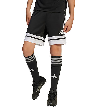 adidas Performance Shorts - SQUA25 SHO Y - Sort/Hvid adidas Performance Shorts - SQUA25 SHO Y - Sort/Hvid