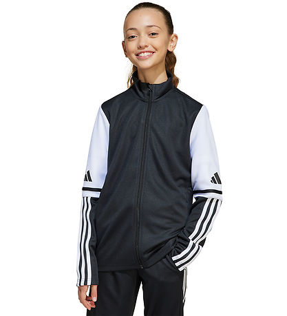 adidas Performance Cardigan - SQ25 TR JKT Y - Sort/Hvid