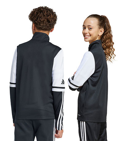 adidas Performance Cardigan - SQ25 TR JKT Y - Sort/Hvid