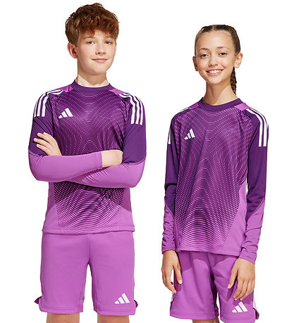 adidas Performance Træningsbluse - T25 GK JSY LY - PURBUR