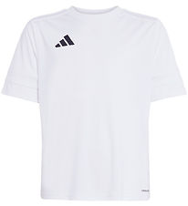 adidas Performance T-shirt - SQUA25 JSY Y - Hvid/Sort adidas Performance T-shirt - SQUA25 JSY Y - Hvid/Sort