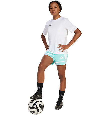 adidas Performance T-shirt - SQUA25 JSY Y - Hvid/Sort adidas Performance T-shirt - SQUA25 JSY Y - Hvid/Sort