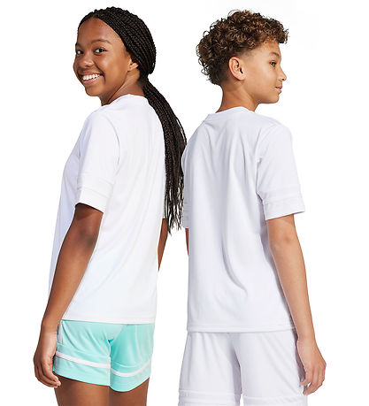 adidas Performance T-shirt - SQUA25 JSY Y - Hvid/Sort adidas Performance T-shirt - SQUA25 JSY Y - Hvid/Sort