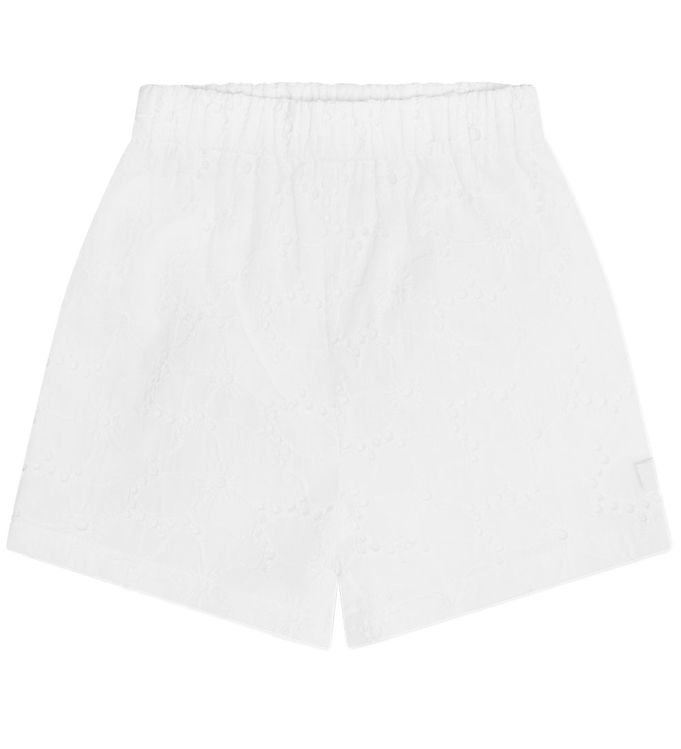That's Mine Shorts - Iris - Brilliant white m. Hulmønster