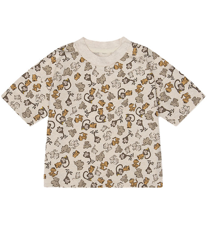 That's Mine Palle Oversized T-shirt Jungle Friends - 116 cm (6 år)