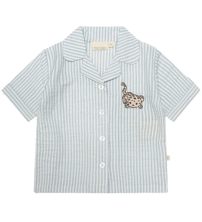 That's Mine Skjorte - Ino - Blue Stripe