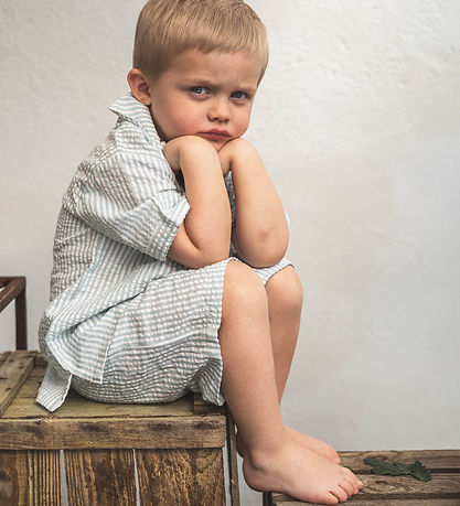 That's Mine Shorts - Isa - Blue stripe