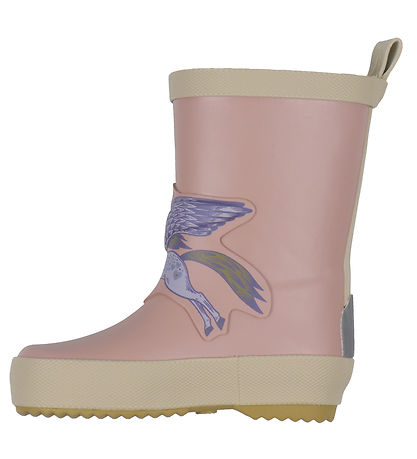 Mikk-Line Gummistøvler - 3D Patch Wellies - Woodrose