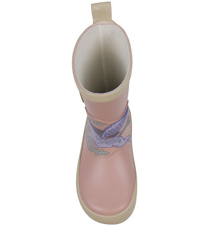 Mikk-Line Gummistøvler - 3D Patch Wellies - Woodrose