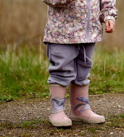 Mikk-Line Gummistøvler - 3D Patch Wellies - Woodrose