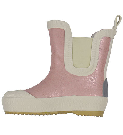 Mikk-Line Gummistøvler - Wellies Short Glitter - Woodrose