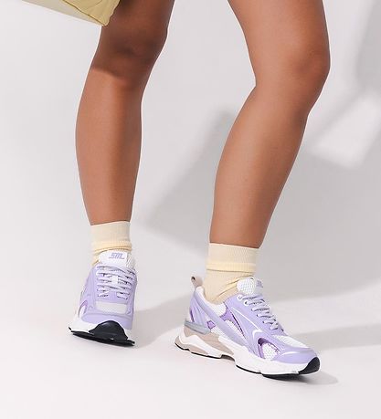 Steve Madden Sko - Speedster-E - White/Lavender
