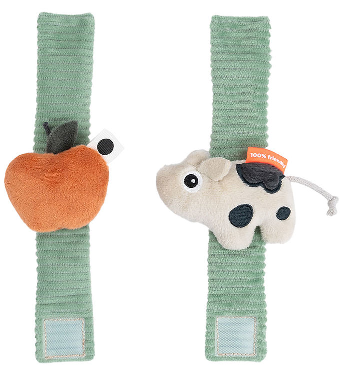 Done by Deer Dotti Håndledsranglesæt 2-pak - Grøn