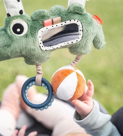 Done By Deer Aktivitetslegetøj - Ophæng - Croco - Grøn