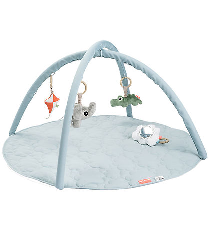 Done By Deer Aktivitetstæppe - Playground - Blå