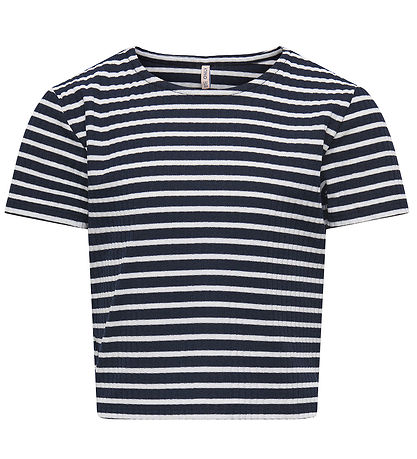 Kids Only T-shirt - Rib - Noos - KogNella - Night Sky/Cloud Danc Kids Only T-shirt - Rib - Noos - KogNella - Night Sky/Cloud Danc