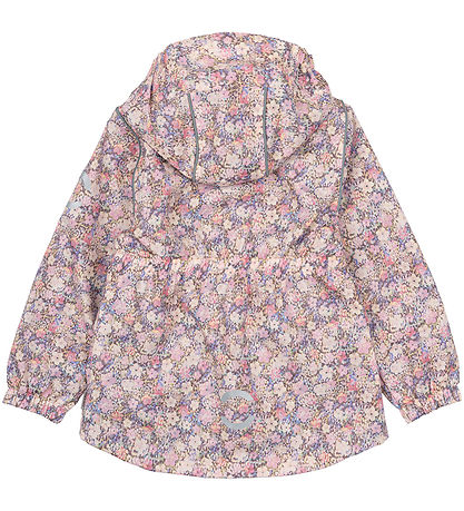 Mikk-Line Sommerjakke - Lavender Aura m. Blomster