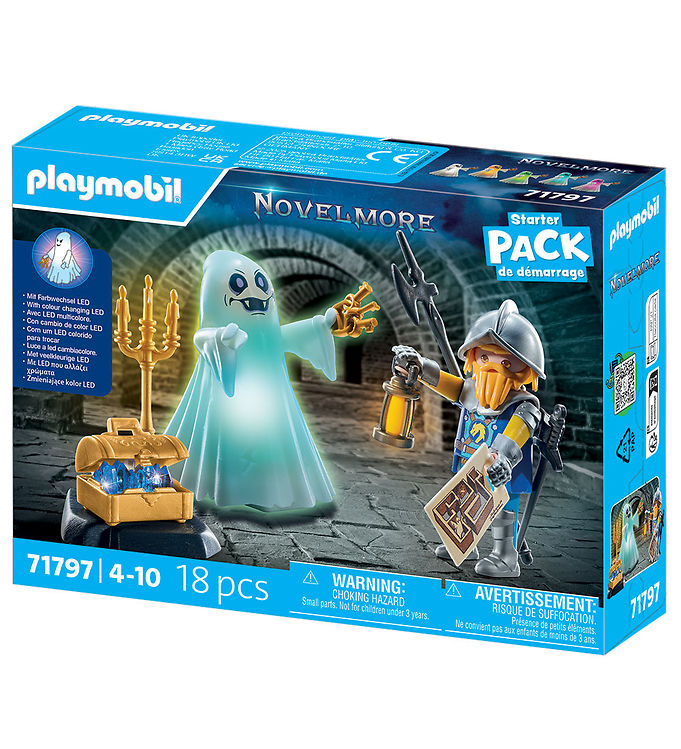 Playmobil Novelmore - Spøgelse Og Novelmore... - 71797 - 18 Dele