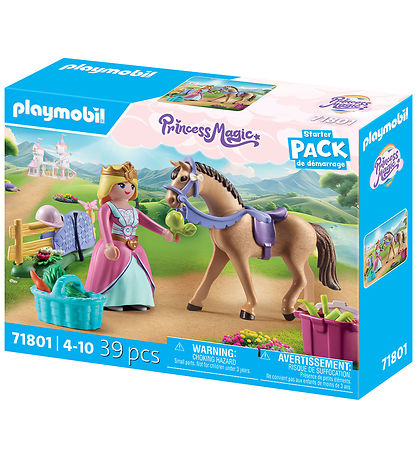 Playmobil Princess Magic - Prinsesse m. Hest - 71801 - 39 Dele