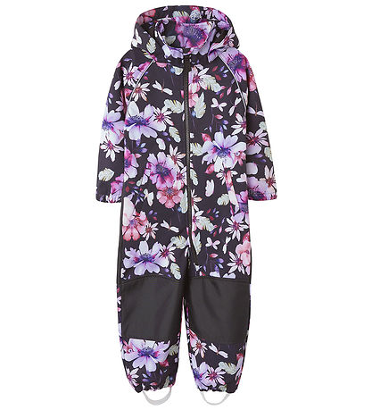 Name It Softshelldragt m. Fleece - Noos - NmfAlfa08 - Sort/Big F Name It Softshelldragt m. Fleece - Noos - NmfAlfa08 - Sort/Big F