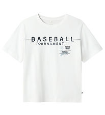Name It T-shirt - NkmDennim - Bright White Name It T-shirt - NkmDennim - Bright White