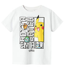 Name It T-shirt - NkmFlame Pokemon - Bright White Name It T-shirt - NkmFlame Pokemon - Bright White