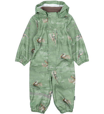 Mikk-Line Regntøj - PU - Recycled - Green Bay m. Drager Mikk-Line Regntøj - PU - Recycled - Green Bay m. Drager