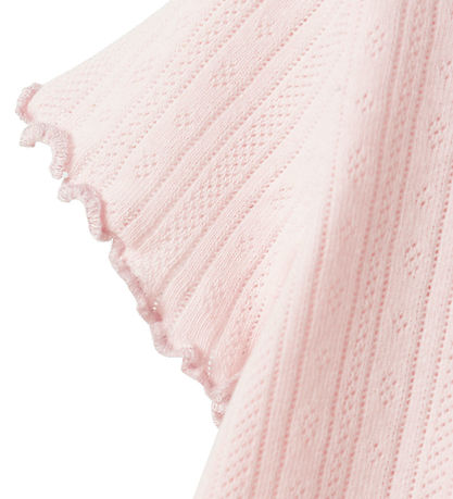 Name It T-shirt - NmfVilke - Ballerina m. Hulmønster Name It T-shirt - NmfVilke - Ballerina m. Hulmønster