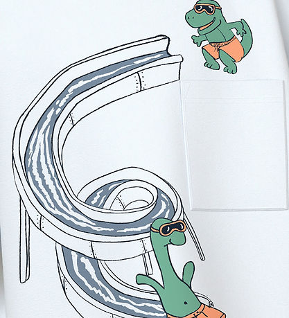 Name It T-shirt - NmmVilian - Bright White/Pool